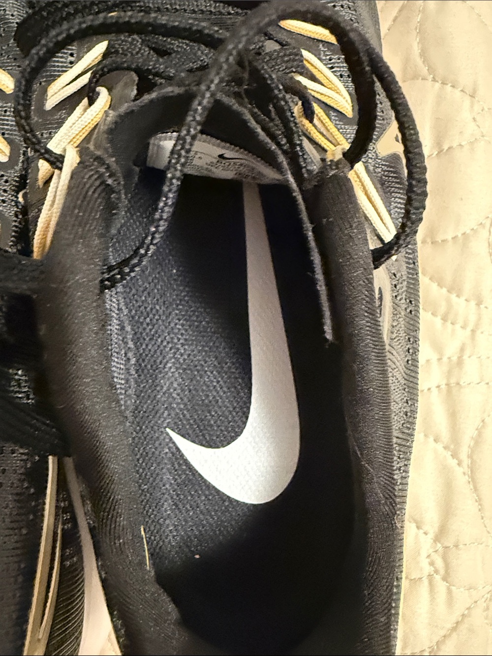 Nike Zoom Black Gold Running Shoes - Picture 12 of 12